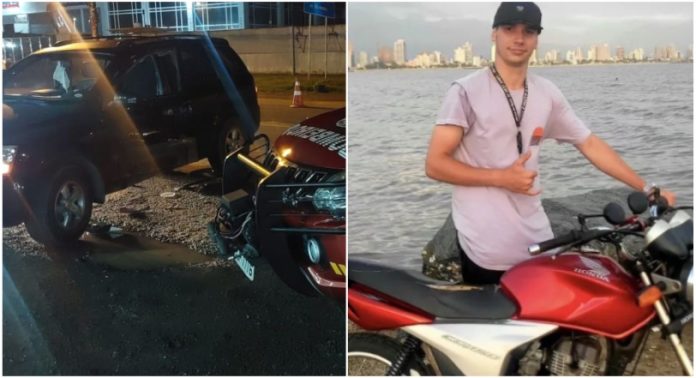 Jovem motociclista de 20 anos morre em acidente na Itoupava Central, em Blumenau