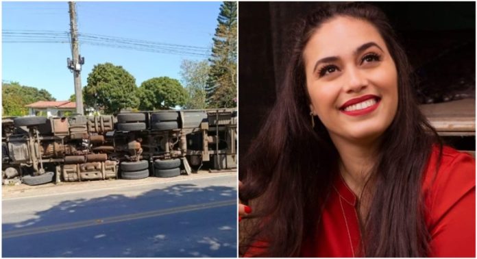 Identificada mulher que perdeu a vida em acidente na SC-443