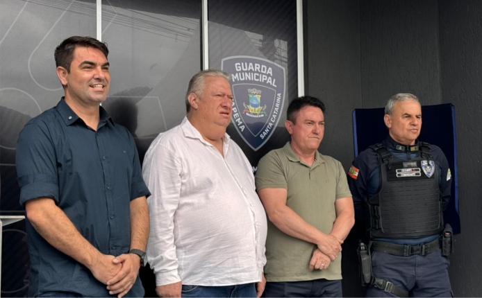 Base Avançada da Guarda Municipal é entregue em Itapema