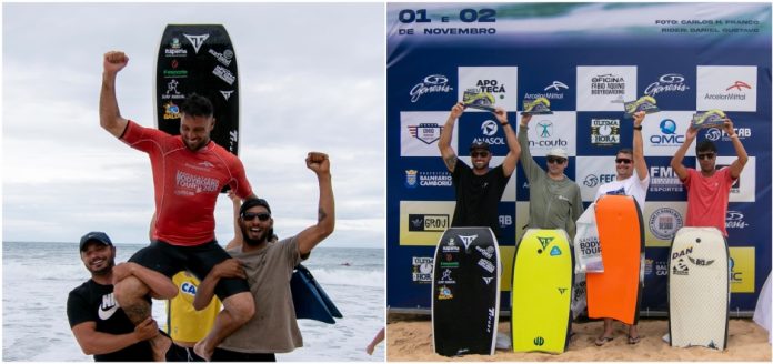 Eder Luciano conquista 11º título catarinense de bodyboard em Balneário Camboriú
