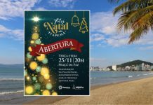 Itapema acende as luzes do “Feliz Natal 2025” com estrutura imersiva e chegada do Papai Noel