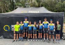 Itapema brilha na estreia do ciclismo na OLESC com medalha de prata