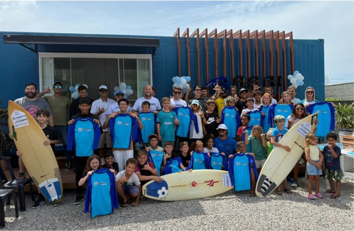 Itapema investe no surf_ convênio com ASAI amplia projeto social para 160 jovens