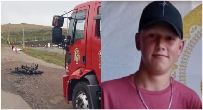 Soldado de 18 anos morre em acidente na BR-116 em SC