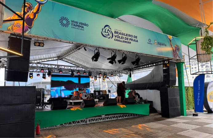 Vila do Vôlei agita Itapema com música, sabores e clima de praia durante torneios de vôlei