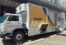 Itapema ultrapassa mil exames com Caminhão SESC e reforça cuidado à saúde da mulher