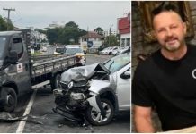 Tragédia na SC-108: colisão frontal mata motorista e fere a mãe em Cocal do Sul