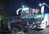 Acidente entre caminhonete e ônibus na BR-470 deixa dois mortos e dez feridos em SC