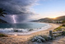 Fim de semana no Sul tem transição de tempo em Santa Catarina