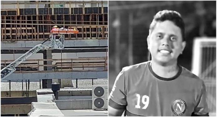 Identificado trabalhador que morreu eletrocutado durante obra na Meia Praia, em Itapema