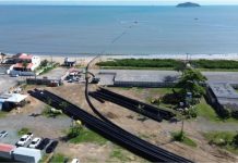 Megaobra transforma a orla de Balneário Piçarras com alargamento da faixa de areia