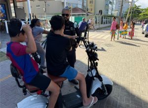 Fiscalização de ciclomotores é intensificada em pontos estratégicos de Itapema 1 Nos primeiros dias do ano seis ciclomotores e um veiculo autopropelido foram recolhidos ao patio por apresentarem irregularidades