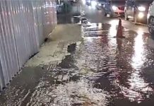 Porto Belo registra falta de água após rompimento de adutora principal