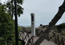 Trotes em totens de emergência preocupam Guarda Municipal no Pontal Norte