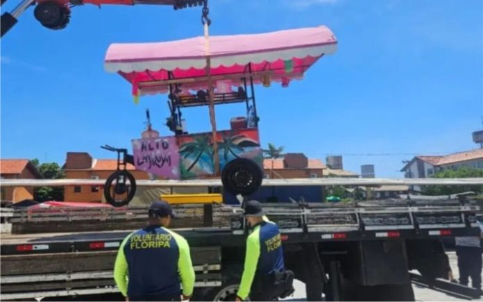 Apreensões recordes nas praias de Florianópolis marcam verão 2026