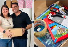 Auxiliares da Educação de Itapema recebem materiais exclusivos de trabalho