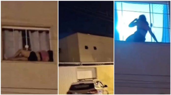 Jovem é encontrada na janela de apartamento e mobiliza Polícia Militar em Itapema