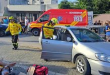 Acidente em Itapema deixa pessoa presa nas ferragens e mobiliza resgate