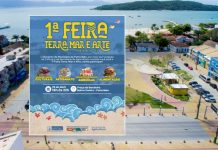 Feira “Terra, Mar e Arte” valoriza talentos e sabores de Porto Belo