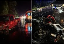Acidente com moto, caminhonete e carro deixa homem morto na BR-280 em Santa Catarina