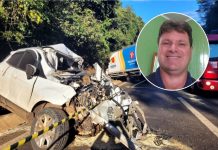 Motorista morre em grave acidente envolvendo caminhão e quatro veículos na BR-282 em Chapecó