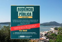 Porto Belo transfere Audiência Pública da LDO após falecimento de Braulio Pereira