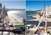 Roda-gigante de Itapema avança na montagem e transforma paisagem da Meia Praia