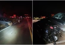 Acidente na SC-283 deixa jovem morto e passageira em estado grave em Caibi
