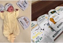 Bebês entram no clima da Copa e recebem touquinhas especiais em hospital de Santa Catarina