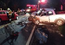 Colisão frontal na SC-160 mata jovem de 24 anos e deixa motorista gravemente ferido no Oeste catarinense
