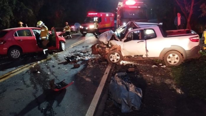 Colisão frontal na SC-160 mata jovem de 24 anos e deixa motorista gravemente ferido no Oeste catarinense