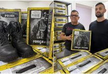 Modernização da Guarda Municipal avança com entrega de novos coturnos em Itapema