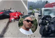 Motociclista de 33 anos morre após colisão frontal na Rodovia Antônio Heil, em Brusque
