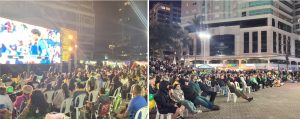 Publico voltou a lotar o espaco para acompanhar a Selecao e ja se prepara para o proximo confronto da competicao