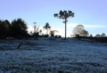 Santa Catarina enfrenta sequência de frio intenso, geadas e temporais nos próximos dias