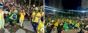 VÍDEO: Praça da Paz reúne multidão para acompanhar estreia do Brasil na Copa do Mundo em Itapema 1 Telao gigante musica ao vivo e clima de confraternizacao