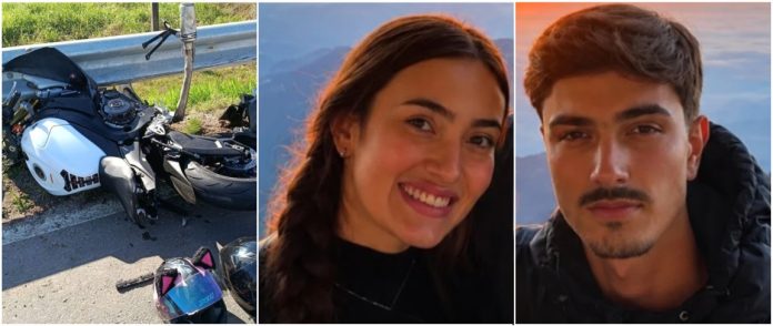 Acidente entre duas motos na BR-101 termina com morte de casal a caminho de romaria de motociclistas