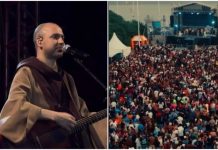 VÍDEO: Frei Gilson reúne multidão em Navegantes e Arena do Pontal lota horas antes do show