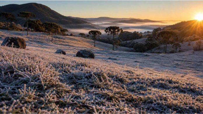 Frio perde força durante o domingo, mas nova frente fria muda o tempo em SC no início da semana