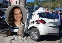 Jovem projetista perde a vida em grave acidente na Rua Bahia, em Blumenau