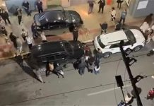 Motorista embriagado provoca acidente, invade calçada e acaba preso em Itapema