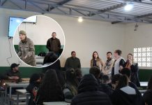 Porto Belo fortalece prevenção às drogas com ciclo de palestras para estudantes da Escola Tiradentes