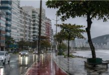 Santa Catarina terá sequência de chuva, frio intenso e mar agitado, alerta Defesa Civil