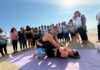 Agosto Lilás leva orientação e atividades gratuitas à Orla da Meia Praia em Itapema