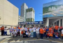 Caminhada Laranja leva mensagem de inclusão às ruas de Itapema