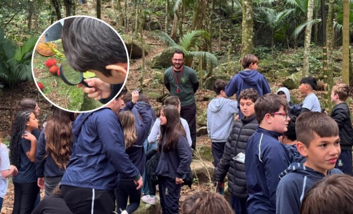 Da sala de aula para a natureza_ estudantes conhecem o REVIS de Itapema