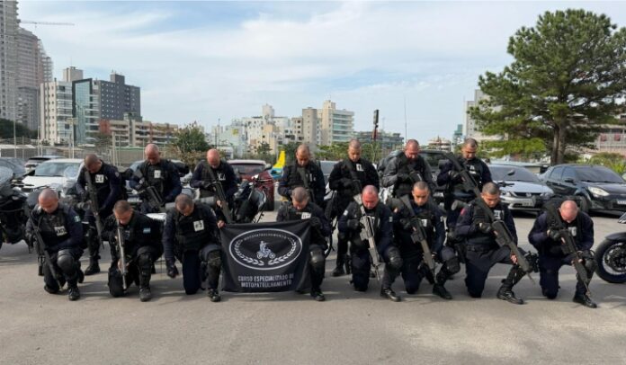 Guarda Municipal de Itapema inicia 3º Curso de Motopatrulhamento com agentes de oito municípios