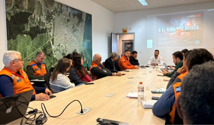 Itapema participa de reunião regional para reforçar prevenção aos impactos do El Niño
