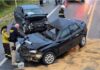Motorista morre e mulher fica ferida em colisão na BR-282, em Santo Amaro da Imperatriz