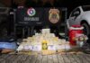 Sítio em Araquari escondia mais de 100 kg de drogas em tonéis submersos